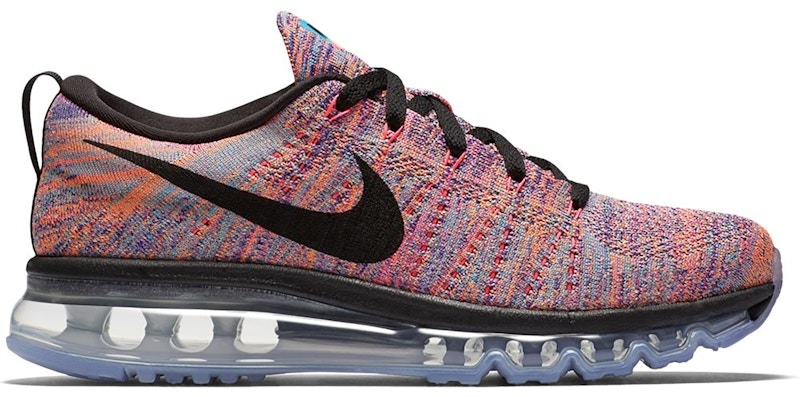 Nike Flyknit Max Multi-Color Zwart