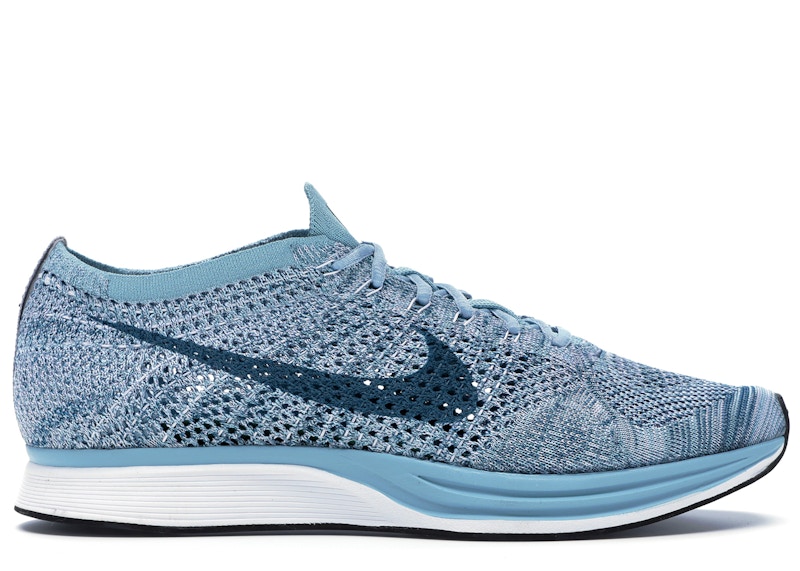Nike Flyknit Racer Blueberry Blauw