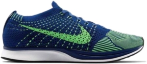 Nike Flyknit Racer Brave Blauw