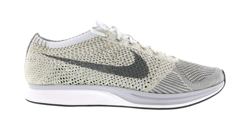 Nike Flyknit Racer Pure Platinum Grijs