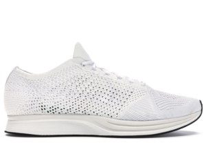 Nike Flyknit Racer Goddess Wit