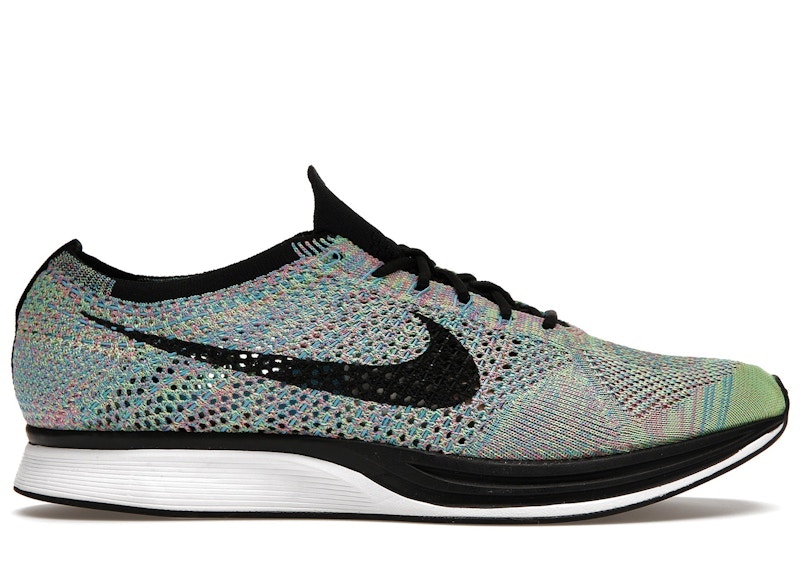 Nike Flyknit Racer Multi-Color 2.0 Zwart