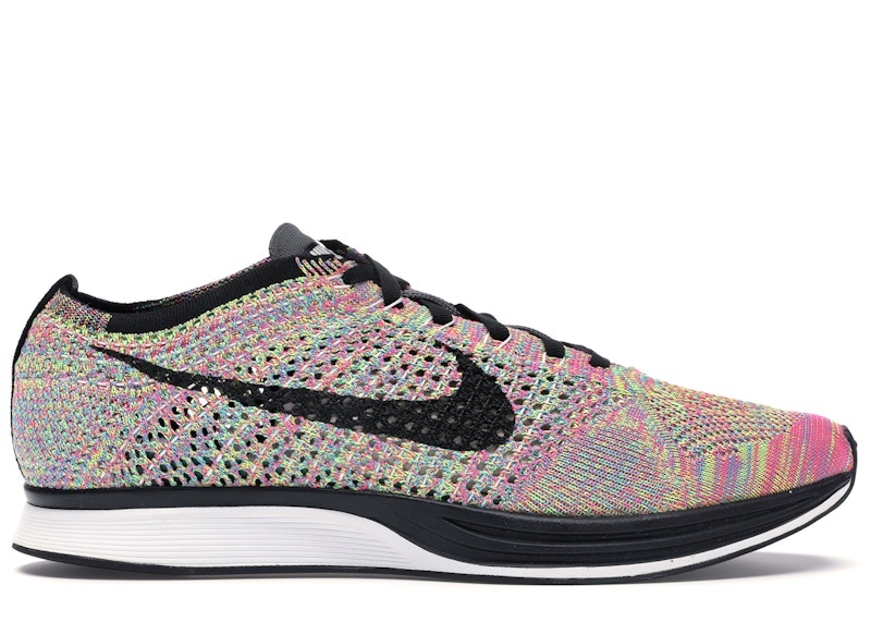 Nike Flyknit Racer Multi-Color 3.0 Zwart
