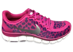 Nike Free 5.0 V4 Raspberry Zilver