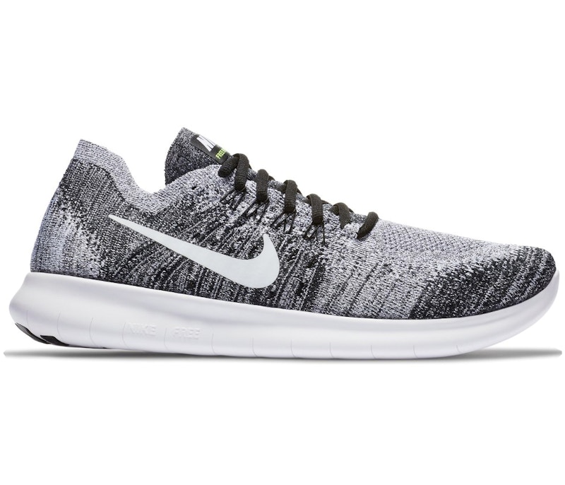 Nike Free RN Flyknit 2017 Oreo Zwart