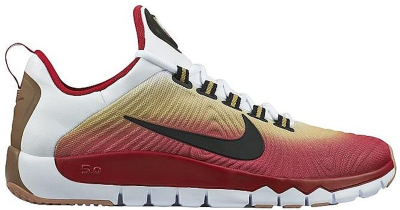 Nike Free TR 5.0 Jerry Rice Zwart