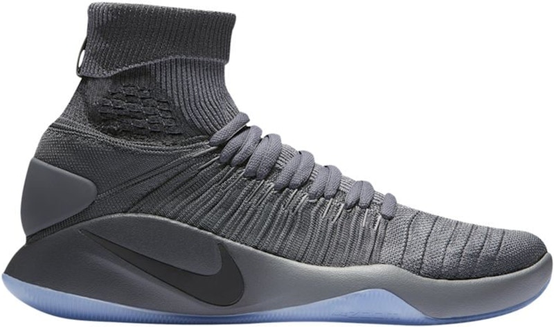 Nike Hyperdunk 2016 Flyknit Dark Grijs