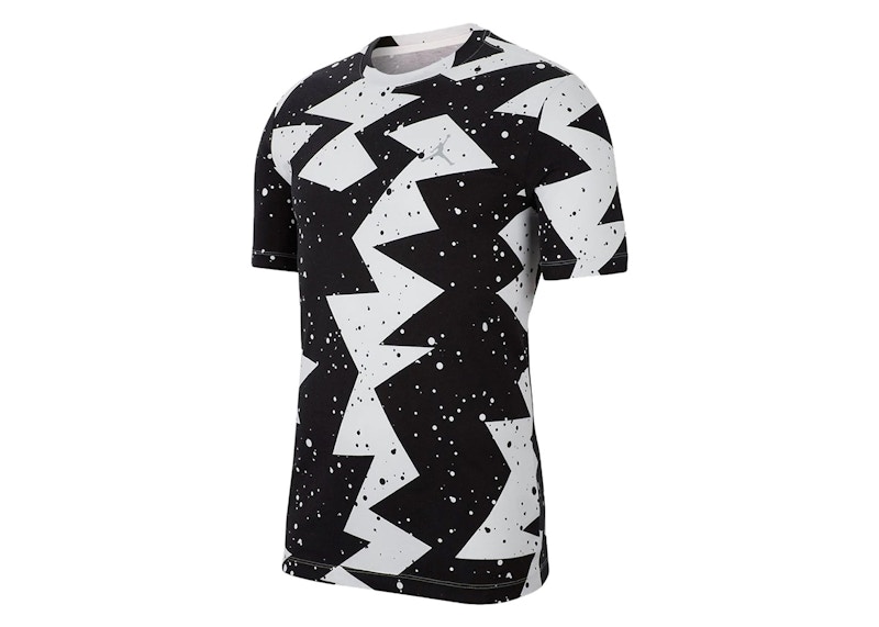Nike Jordan Printed Poolside Tee Zwart