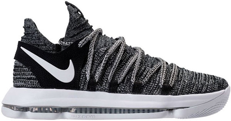 Nike KD 10 Oreo Zwart