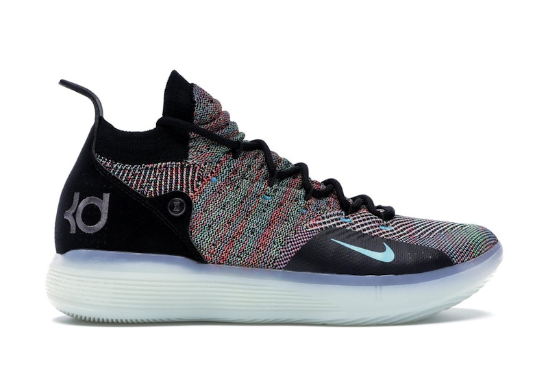 Nike KD 11 Multi-Color Zwart