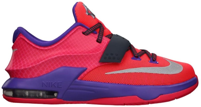 Nike KD 7 Hyper Punch Zilver