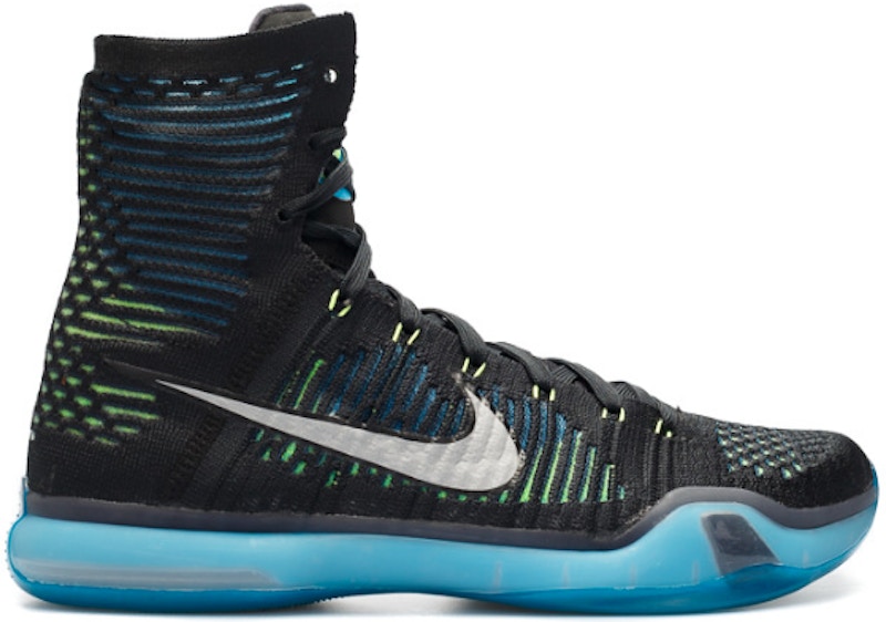Nike Kobe 10 Elite Commander Zilver