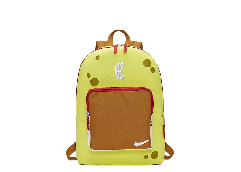 Nike Kyrie x Spongebob Backpack Dynamic Geel