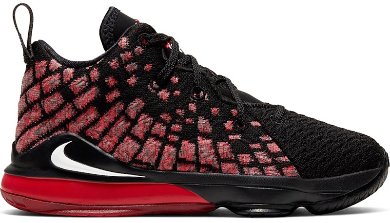 Nike LeBron 17 Infrared Zwart