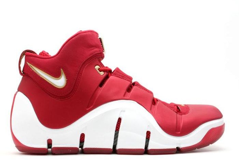 Nike LeBron 4 China Rood