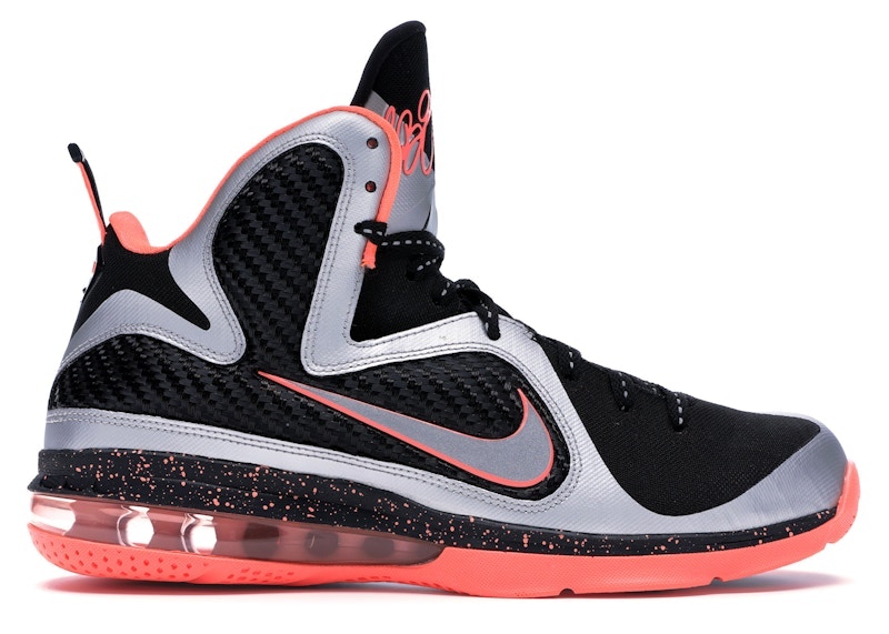 Nike LeBron 9 Mango Zilver