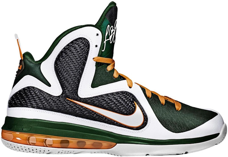 Nike LeBron 9 Miami Hurricanes Oranje