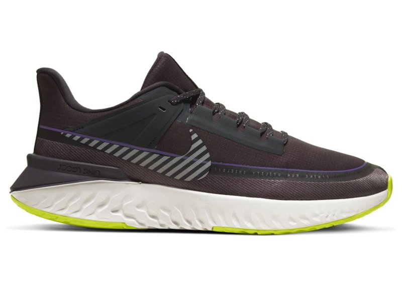 Nike Legend React 2 Shield Reflective Dark Zilver