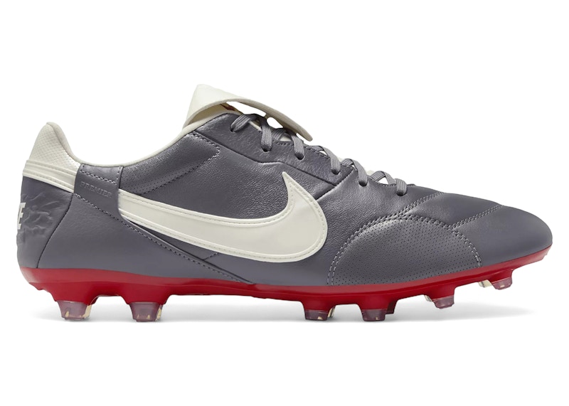 Nike Premier 3 FG Light Graphite Varsity Rood