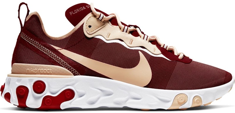 Nike React Element 55 FSU Goud