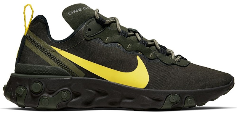 Nike React Element 55 Oregon Zwart
