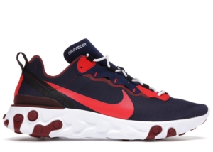 Nike React Element 55 Rabid Panda Blauw