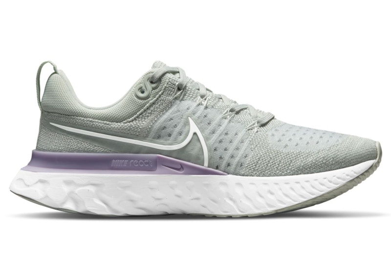 Nike React Infinity Run Flyknit 2 Light Lilac Zilver