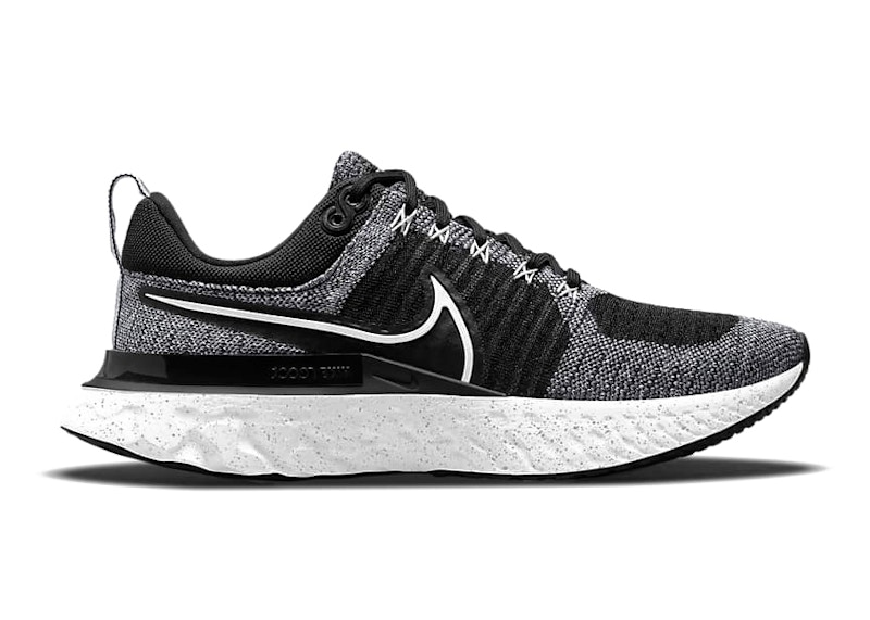 Nike React Infinity Run Flyknit 2 Oreo Zwart