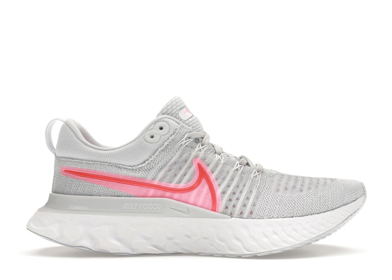 Nike React Infinity Run Flyknit 2 Sunset Pulse Grijs