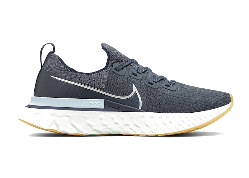 Nike React Infinity Run Flyknit Fox Marineblauw
