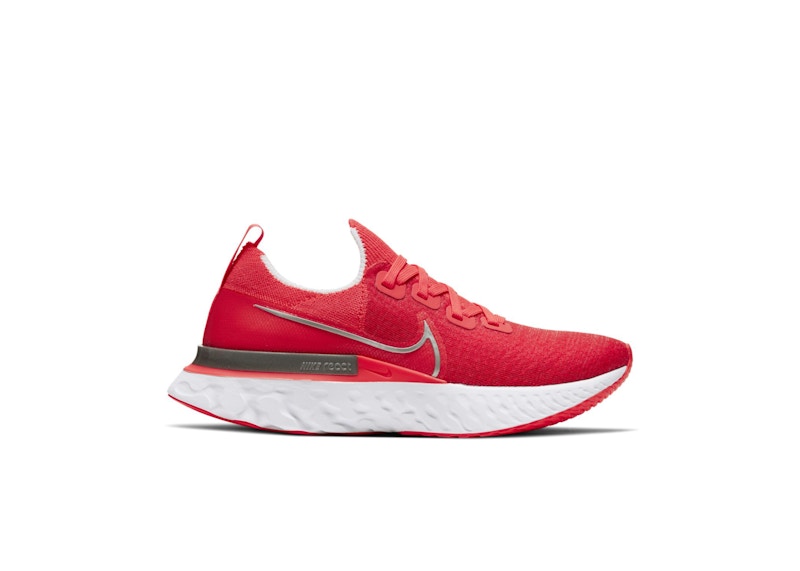 Nike React Infinity Run Flyknit Bright Crimson Rood