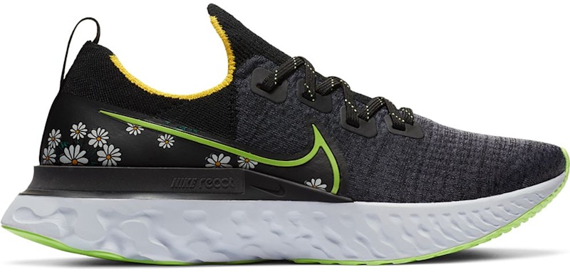 Nike React Infinity Run Flyknit Daisy Zwart