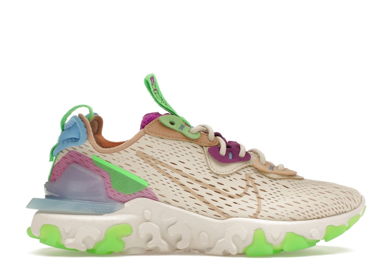 Nike React Vision Fossil Fossil/vachetta Tan