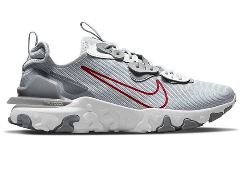 Nike React Vision Light Smoke University Grijs