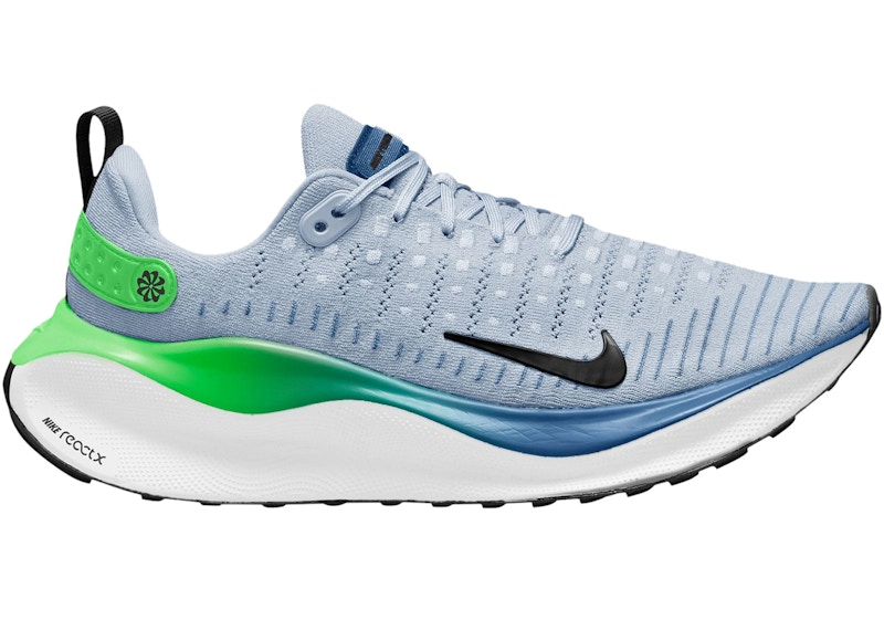 Nike ReactX Infinity Run 4 Light Armory Lime Blauw