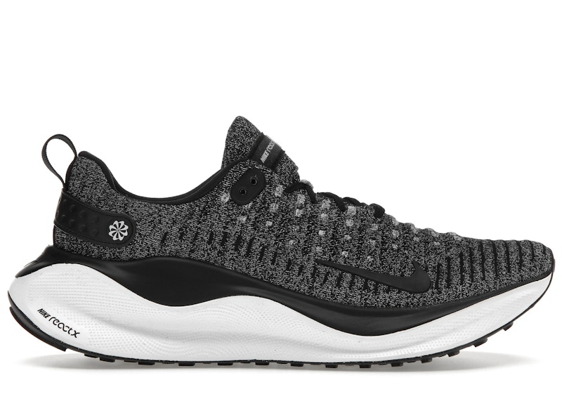 Nike ReactX Infinity Run 4 Oreo Zwart