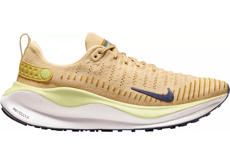 Nike ReactX Infinity Run 4 Sesame Buff Groen