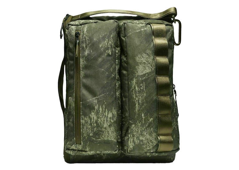 Nike Lab Profile Print Real Tree Bag Olijf