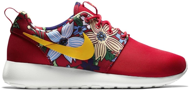 Nike Roshe Run Floral Aloha Rood