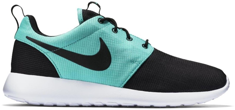 Nike Roshe Run Aqua Zwart