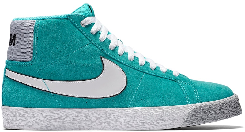 Nike SB Blazer Hyper Jade Zilver