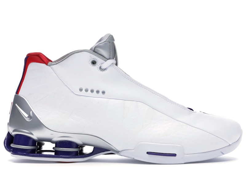 Nike Shox BB4 Toronto Raptors Zilver