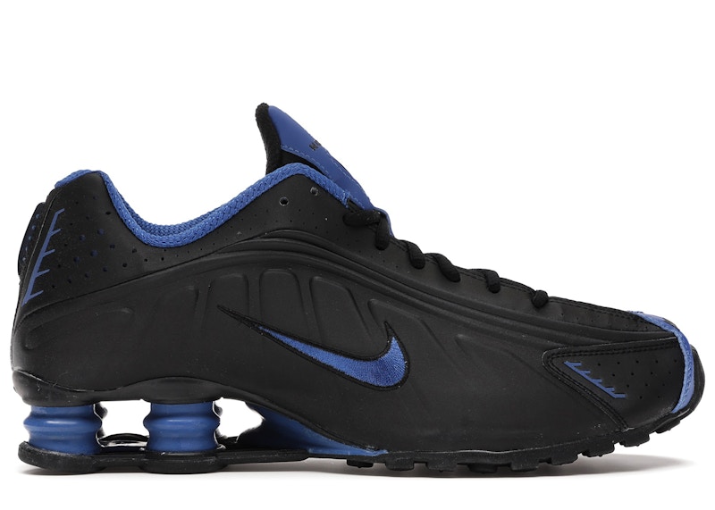 Nike Shox R4 Game Royal Zwart