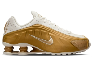 Nike Shox R4 Metallic Goud