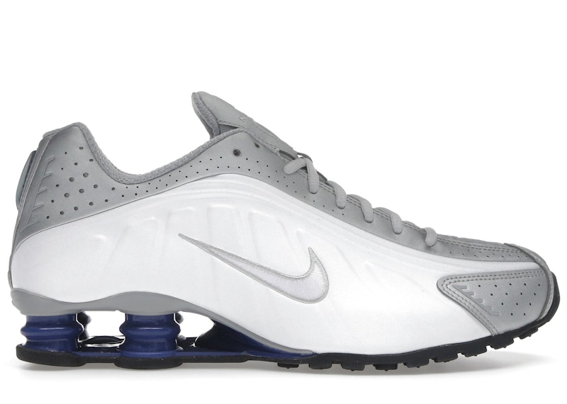Nike Shox R4 Metallic Deep Royal Zilver