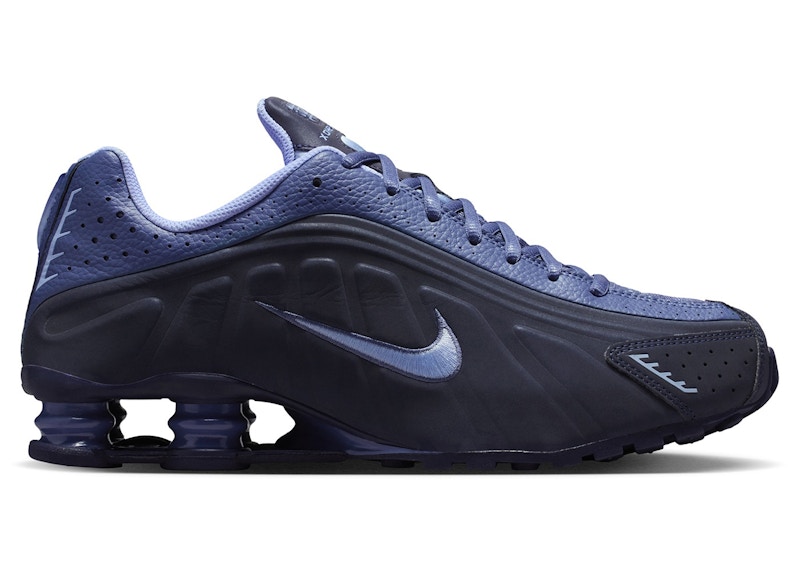 Nike Shox R4 Obsidian Reflective Blauw