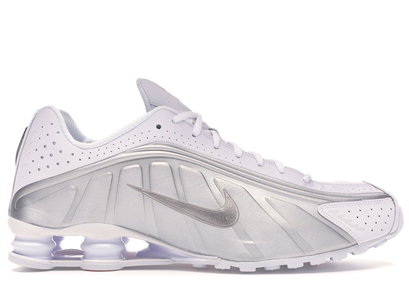 Nike Shox R4 Metallic Zilver