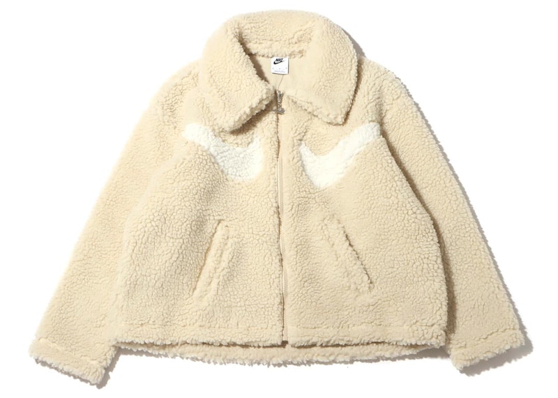 Nike Swoosh Womens Full-Zip Jacket Rattan/sail