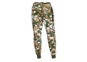 Nike Sportswear Tech Fleece All Over Print Jogger Pant Light Bone/Rough Zwart