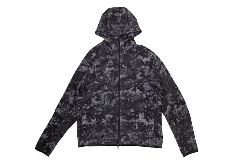 Nike Tech Fleece Windrunner Full Zip Sweatshirt Smoke Grijs